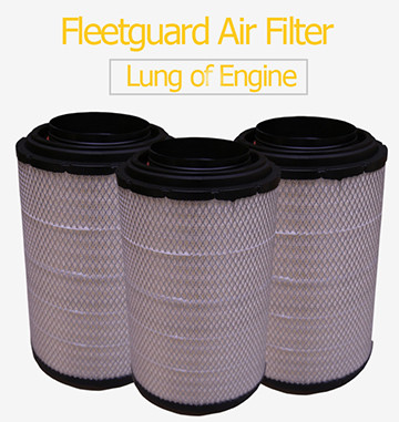 Genuine stock Fleetguard truck air filter AF26613/AF26614/AA90145