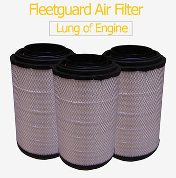 Cummins A034P662 A034P658 Fleetguard AF26086 AF26085 Air filter