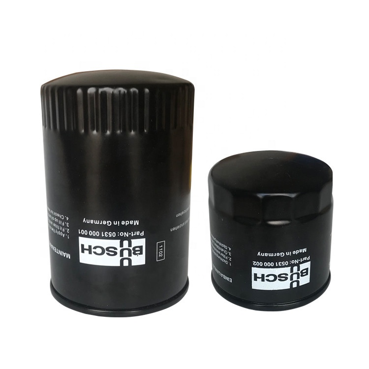 China Hot Sale Small Exhaust Filte High Quality Vacuum Pump Oil Filter Cartridge 0531000002