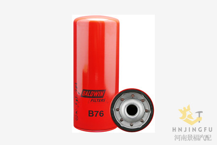 China Authorized dealer Genuine Baldwin B76/2P4004 lube oil filter