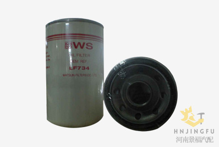JX-6274/3014654/4206089/Fleetguard LF734 lube oil filter for engine