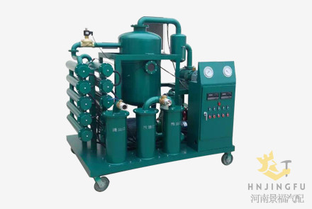 High viscosity vacuum oil filter purifier regeneration filtration machine