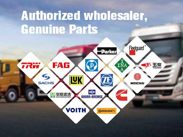 JingFu auto parts brand fleetguard,parker,racor,zf,continental,sachs,trw,luk,yutong