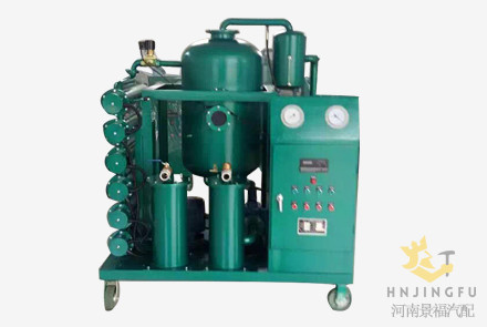 Vacuum hydraulic oil water separator cleaning filter filtration system purifier machine